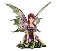 New 2013 Amy Brown Fantasy Wild Violet Faery Mushroom Fairy Statue Enchanted 6"h Figurine