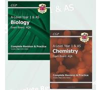 New 2015 A-Level AQA Year 1 & AS Complete Revision & Practice 2 Books Bundle Collection (New 2015 A-Level Biology: AQA Year 1 & AS Complete Revision & Practice with Online Edition, New 2015 A-Level
