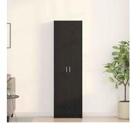 ""NEW 2026"" Armoire de chambre, Garde-robe, 1 PC, Chêne noir 55x25x189 cm Bois d'ingénierie L4965