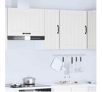 (NEW 2026)Blanc Placard/Armoire Haut - Armoire murale de cuisine - CLOUD - Cabinet de cuisine - Lucca blanc - Bois d'ingénierie 6042