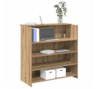 ""NEW 2026"" Bureau de réception, 1 pc, Armoire de bureau, moderne, chêne artisanal 100x50x103,5cm bois ingénierie L1560