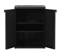 (NEW 2026)Colonne D'Extérieur CLOUD,Noir, Armoire de rangement de jardin - FAFA-TOP - Meuble de jardin - Noir 65x45x88 cm PP Rotin 7