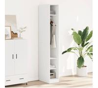 ""NEW 2026"" Garde-robe/ARMORIE HAUTE Pour chambre Blanc 30x50x200 cm Bois d'ingénierie L4849