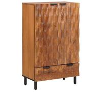 ""NEW 2026"" Haut Armoire rectangulaire, 1 PC, Cabinet/Commode salon, avec tiroir Finition Acacia Brun 60x33x100 cm L5511