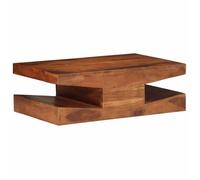 ""NEW 2026"" Table basse(1 pc) - Table de salon - 90x60x30 cm bois massif d'acacia L913