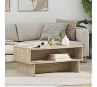 ""NEW 2026"" Table basse(1 pc) - Table de salon - Chêne Sonoma 80x46x35 cm Bois d'ingénierie L1040