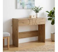 ""NEW 2026""Table console Chêne artisanal 96 5 x 38 x 75 cm 22.1 kg FR57800