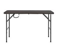 ""NEW 2026""Table de jardin pliante PEHD Aspect 120 x 60 x 74 cm 1 pc mop38v386476