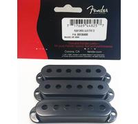 NEW 3 COVERS FENDER STRAT 52mm - black - USA -0991364000 guitare stratocaster
