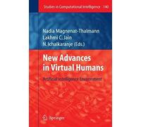 New Advances In Virtual Humans - Artificial Intelligence Environment