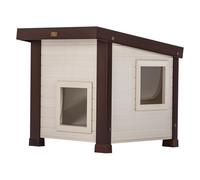 New Age Pet Ecth350 ecoFLEX Albany Outdoor Feral Maison pour Chat Multicolore