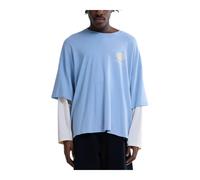 New Amsterdam Surf Association - Corporate Logo Manches Longues - Homme - Tops - Bleu - Taille: S