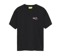 New Amsterdam Surf Association - Lilies Tee - Homme - Tops - Noir - Taille: XL