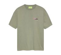 New Amsterdam Surf Association - Lilies Tee - Homme - Tops - Vert - Taille: L