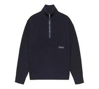 New Amsterdam Surf Association - Pull Col Roulé Demi-Zip - Homme - Pulls - Bleu - Taille: L