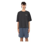 New Amsterdam Surf Association - Tee Grand Logo Dos Brodé - Homme - Tops - Gris - Taille: S