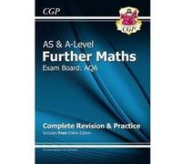 New AS & A-Level Further Maths for AQA: Complete Revision & Practice with Online Edition (CGP A-Level Maths) - [Version Originale] Inconnu (Auteur)