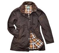 New Ashdown Veste cintrée cirée Medium marron
