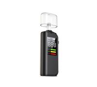 New AT02 Alcohol Detector Portable Professional High Sensitivity Breathalyzer Rechargeable Alcohol Meter Analyzer Tool