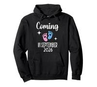 New Baby Coming in September 2026 Funny Baby Shower Garçon Fille Sweat à Capuche