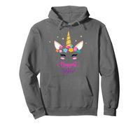 New Baby Girls Biggest Sister Unicorn Sweat à Capuche