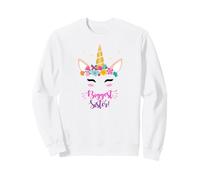 New Baby Girls Biggest Sister Unicorn Sweatshirt