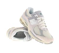 New Balance Unisexe 2002R en Beige/Gris, Suede/Mesh, Taille 39.5 Large
