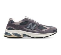 New Balance Unisexe 2010 en Grey/Blue/White, Suède/Mesh, Taille 44