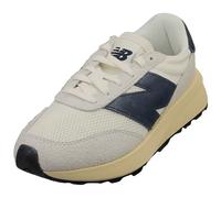 New Balance 370 Fashion Trainers Unisexe Blanc Crème Marine - 37 EU