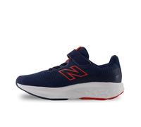 New Balance 520 Hook&Loop Chaussures de course unisexes pour enfant, Nb Navy True Red, 32.5 EU