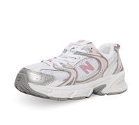 New Balance 530 Baskets Unisexes pour Enfant, Gris/Rose Bonbon, 38 EU