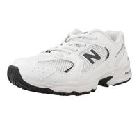 New Balance 530 Kids Chaussures Enfant, Système ABZORB, Lacets élastiques. Numéros de 21 à 35, Blanc, 32 EU