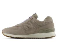 New Balance Femme 574 en Marron/Violet/Blanc, Cuir, Taille 36.5