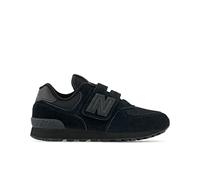 New Balance 574 Core Hook & Loop Chaussures pour Enfants Black/Black 30/M
