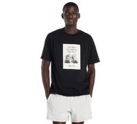 new balance T-Shirt '574' bleu / noir / blanc, Taille S