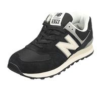 New Balance 574 Mixte adulte Black Grey Baskets - 37 EU