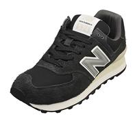 New Balance 574 Mixte adulte Black Grey Baskets Décontracté - 37 EU