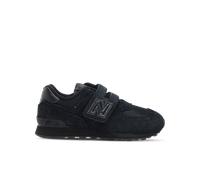 New Balance 574 Unisex - Baskets Noir - Pointure 30 - Cuir, Synthétique, Textile Black 30