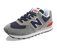 New Balance 574v2, Baskets Homme, Gris (Grey/Navy Ead), 45 EU