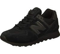 New Balance Homme NB 574 Sneakers, Noir (Triple Black ETE), 44 EU