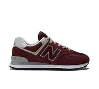 New Balance Homme NB 574 Sneakers, Rouge (Burgundy EVM), 42.5 EU Large