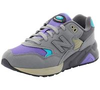 New Balance 580 Sneaker, Gris et Violet, 40 EU