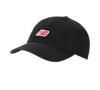 New Balance 6 Panel NB Patch Logo Hat - Stoneware BK - Black One Size, BK - BLACK, Taille Unique