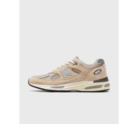 New Balance Unisexe Made in UK U991V2 en Marron/Gris/Blanc, Suède/Mesh, Taille 43