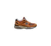 New Balance - 991v2 Baskets - Homme - Sport - Orange - Taille: 42 1/2 EU
