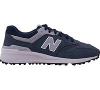 New Balance 997 SL Chaussures de golf pour homme Noir, Bleu marine/gris, 45 EU