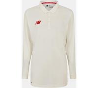 New Balance Adults Short-Sleeve Cricket Polo Shirt Angora XL Unisex