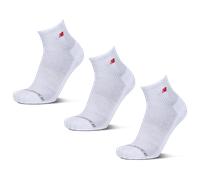 New Balance Ankle 3 Unisexe - Chaussettes, Blanc - Taille 43-46 - Coton White 43-46