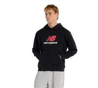 New Balance Athletics French Terry Logo Sweatshirt à Capuche, Black, L Homme