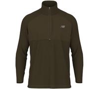 New Balance Athletics Heat Grid 1/2 Zip Homme 2XL Bordeaux